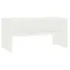 Image de Vidaxl meuble tv blanc 80x40x40 cm bois d’ingénierie 800054