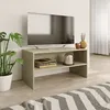 Image de Meuble Tv Chêne Sonoma 80x40x40 Cm Bois D’ingénierie Vidaxl