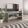 Image de Meuble Tv Gris Béton 80x40x40 Cm Bois D'ingénierie Vidaxl