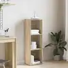 Image de Bibliothèque/meuble Tv Chêne Sonoma Bois D'ingénierie Vidaxl