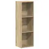 Image de Vidaxl bibliothèquemeuble tv chêne sonoma bois d'ingénierie 800138