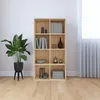 Image de VidaXL Bibliothèque/Buffet Chêne sonoma 66 x 30 x 130 cm Aggloméré