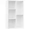 Image de Bibliothèque/buffet Blanc 50x25x80 Cm Bois D’ingénierie Vidaxl