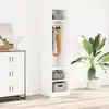 Image de Garde-robe Blanc 50x50x200 Cm Bois D'ingénierie Vidaxl