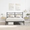 Image de vidaXL Tables de Chevet Flottantes 2 pcs Armoire de Lit Murale Table de Nuit Meuble de Chambre à Coucher Maison 800313