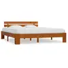 Image de Cadre De Lit Sans Matelas Marron Miel 180x200cm Bois Massif Pin Vidaxl