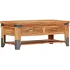 Image de Table Basse 110x52x45 Cm Bois D'acacia Solide Vidaxl