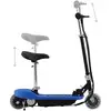 Image de Vidaxl trottinette électrique avec siège 120 w bleu 91957
