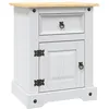 Image de vidaXL Pin Table de Chevet Mexicain Table de Nuit Armoire de Chevet Chambre à Coucher Salon Salle de Séjour Maison Intérieur 282618