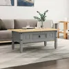 Image de vidaXL Table basse Pin mexicain Gamme Corona Gris 100x55x44 cm 282625