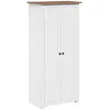 Image de Garde-robe Blanc 80x50x171,5 Cm Pin Massif Assortiment Panama Vidaxl