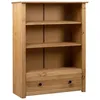 Image de vidaXL Bibliothèque 80x35x110 cm Bois de pin massif Assortiment Panama 282667