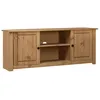 Image de Meuble Tv 120x40x50 Cm Bois De Pin Massif Gamme Panama Vidaxl