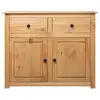Image de Vidaxl buffet 93x40x80 cm pin solide assortiment panama 282697