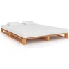 Image de vidaXL Cadre de lit de palette sans matelas 180x200cm bois massif 285267