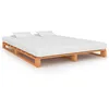 Image de Cadre De Lit De Palette Sans Matelas 200x200cm Bois Massif Vidaxl