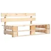 Image de Banc - vidaXL - Palette de jardin - Bois imprégné - Résistant aux intempéries - Écologique