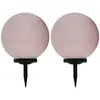 Image de Lampes Solaires Sphériques Led De Jardin 2 Pcs 40 Cm Rvb Vidaxl