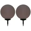 Image de Lampes Solaires Sphériques Led De Jardin 2 Pcs 50 Cm Rvb Vidaxl