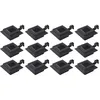 Image de vidaXL 12x Lampes Solaires à LED Carrées dExtérieur Applique Murale Lumière de Jardin Eclairage Lampe de Clôture Toit Allée 277136