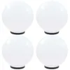 Image de Lampes À Led Sous Forme De Boule 4 Pcs Sphérique 40 Cm Pmma Vidaxl