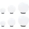 Image de 6 Pcs Jeu De Lampe Boule À Led Pmma Sphérique 20/30/40 Cm Vidaxl