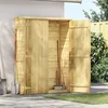 Image de vidaXL Abri à outils de jardin 123x50x171 cm Pinède imprégnée 46361