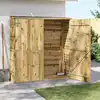 Image de Abri À Outils De Jardin 163x50x171 Cm Pinède Imprégnée Vidaxl