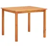 Image de vidaXL Table de jardin 88x88x74 cm Bois dacacia massif