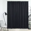 Image de Rideau occultant - vidaXL - 290x245 cm - Noir - Polyester - Lavable en machine