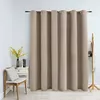 Image de Rideau occultant - vidaXL - 290x245 cm - Beige -  illets en métal - Polyester lavable
