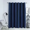 Image de Rideau occultant - vidaXL - 290x245 cm - Bleu -  illets en métal - Polyester lavable