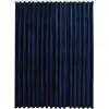 Image de Rideau Occultant Avec Crochets Velours Bleu Foncé 290x245 Cm Vidaxl