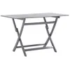 Image de Table De Jardin Pliable 120x70x75 Cm Bois D'acacia Massif Vidaxl