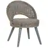 Image de Chaise De Canapé Rotin Kubu Gris Vidaxl
