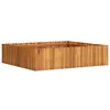 Image de vidaXL Lit surélevé de jardin 100x100x25 cm Bois massif dacacia