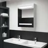 Image de Armoire De Salle De Bain À Miroir Led 50x13,5x60 Cm Vidaxl