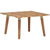 Image de Table Basse De Jardin 60x60x36 Cm Bois Solide D'acacia Vidaxl