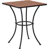 Image de Table De Bistro Mosaïque Terre Cuite 60 Cm Céramique Vidaxl