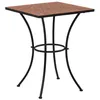 Image de Table de bistro - VIDAXL - Mosaïque Terre cuite - 60x60 cm - Extérieur - 2 personnes