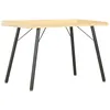 Image de Bureau Chêne 90x50x79 Cm Vidaxl
