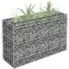 Image de Lit Surélevé À Gabion Acier Galvanisé 90x30x60 Cm Vidaxl