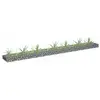Image de Lit Surélevé À Gabion Acier Galvanisé 270x30x10 Cm Vidaxl
