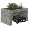 Image de Garage Tondeuse À Gazon Lit Surélevé 110x80x60 Cm Fil En Acier Vidaxl