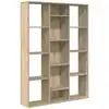 Image de Séparateur De Pièce/bibliothèque Chêne Sonoma 100x24x140 Cm Vidaxl
