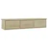 Image de Vidaxl étagère murale avec tiroirs chêne sonoma bois d'ingénierie 800597