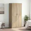 Image de Garde-robe Chêne Sonoma 80x52x180 Cm Bois D’ingénierie Vidaxl
