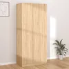 Image de vidaXL Garde-robe Chêne sonoma 90x52x200 cm Aggloméré