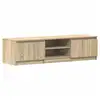 Image de Vidaxl meuble tv chêne sonoma 140x40x35,5 cm bois d'ingénierie 800651