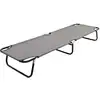 Image de Chaise Longue Pliable Gris Acier Vidaxl